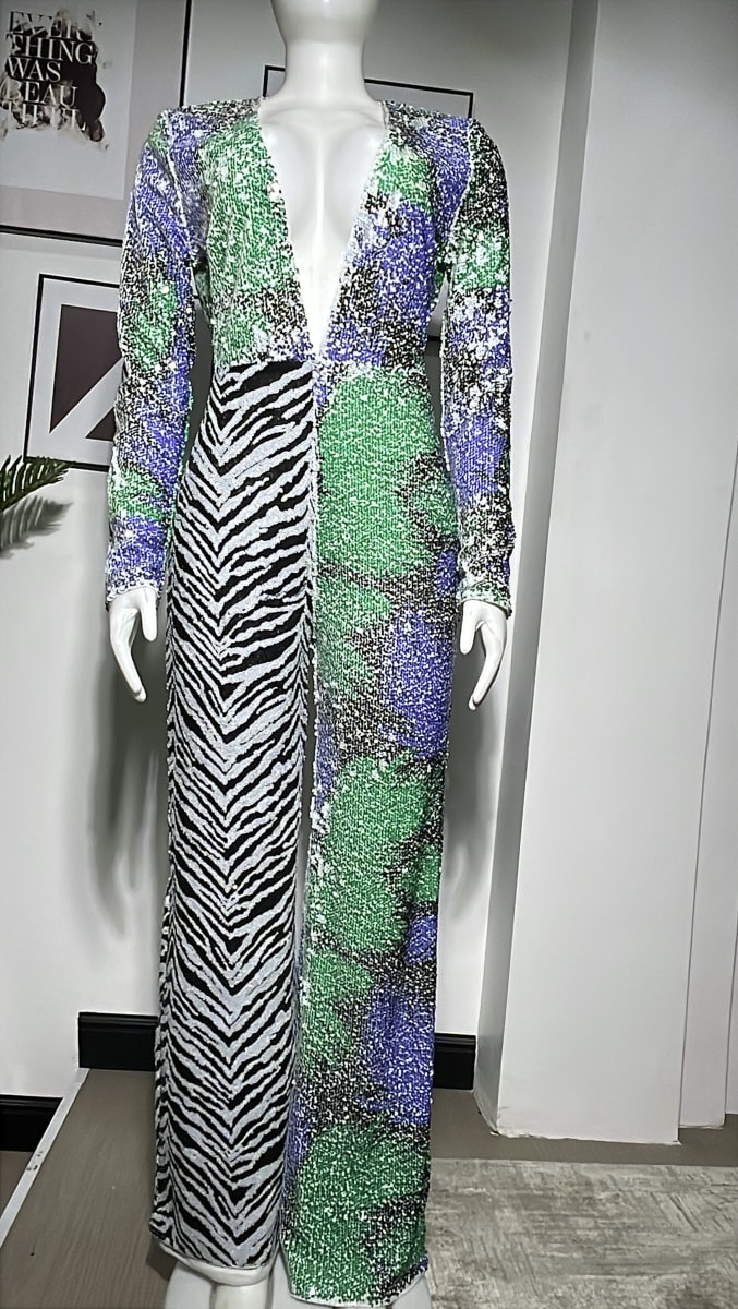 BANJUL - SEQUIN JUMPSUIT