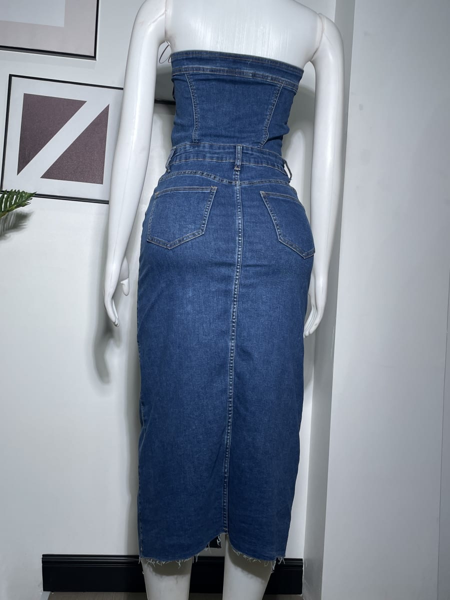 LAULIA - JEAN TUBE GOWN 2