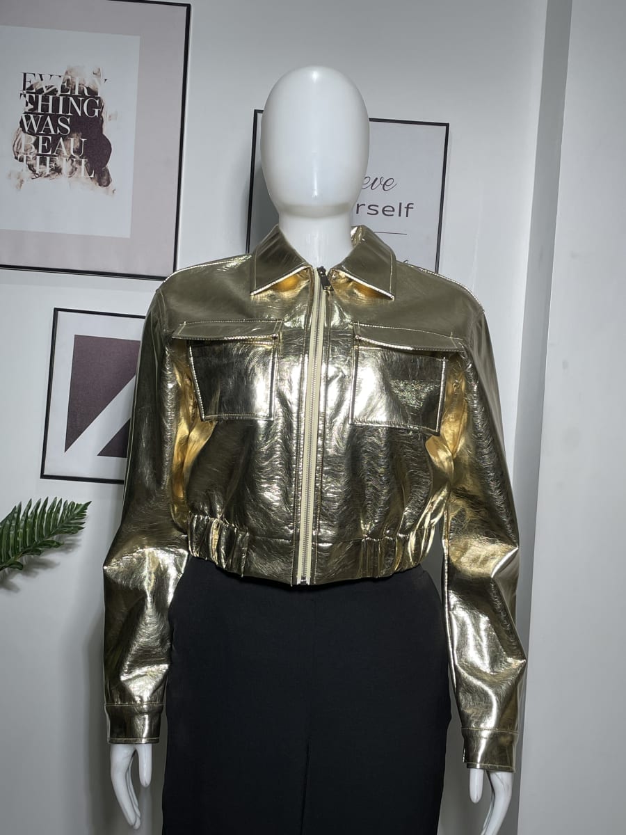 PLAN GOLD - LEATHER JACKET 2