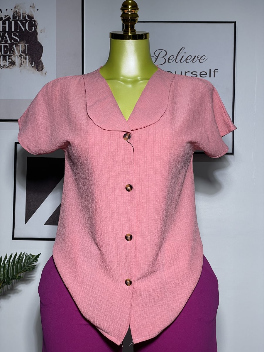 KENTAZ - FRONT BUTTON W COLLAR