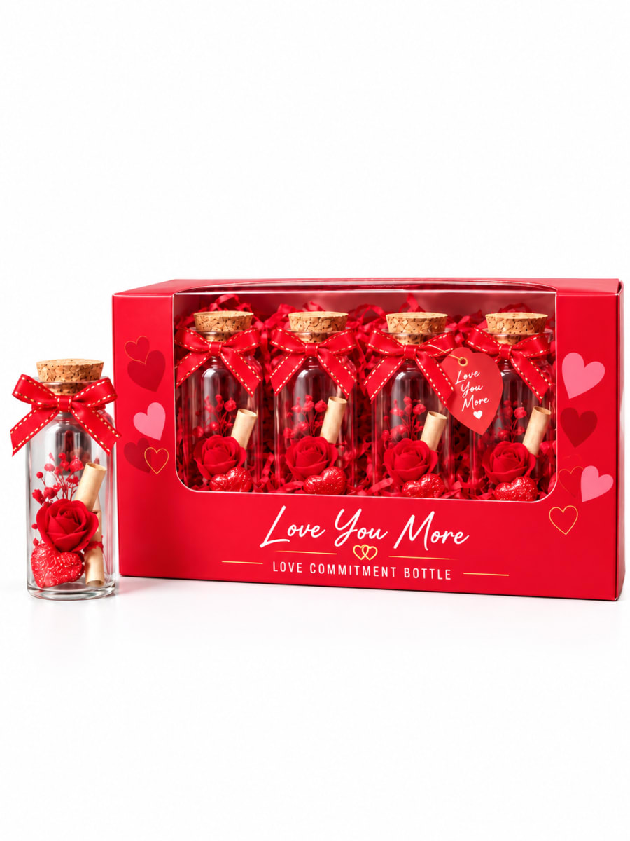 Love You More Commitment Bottle Gift Set