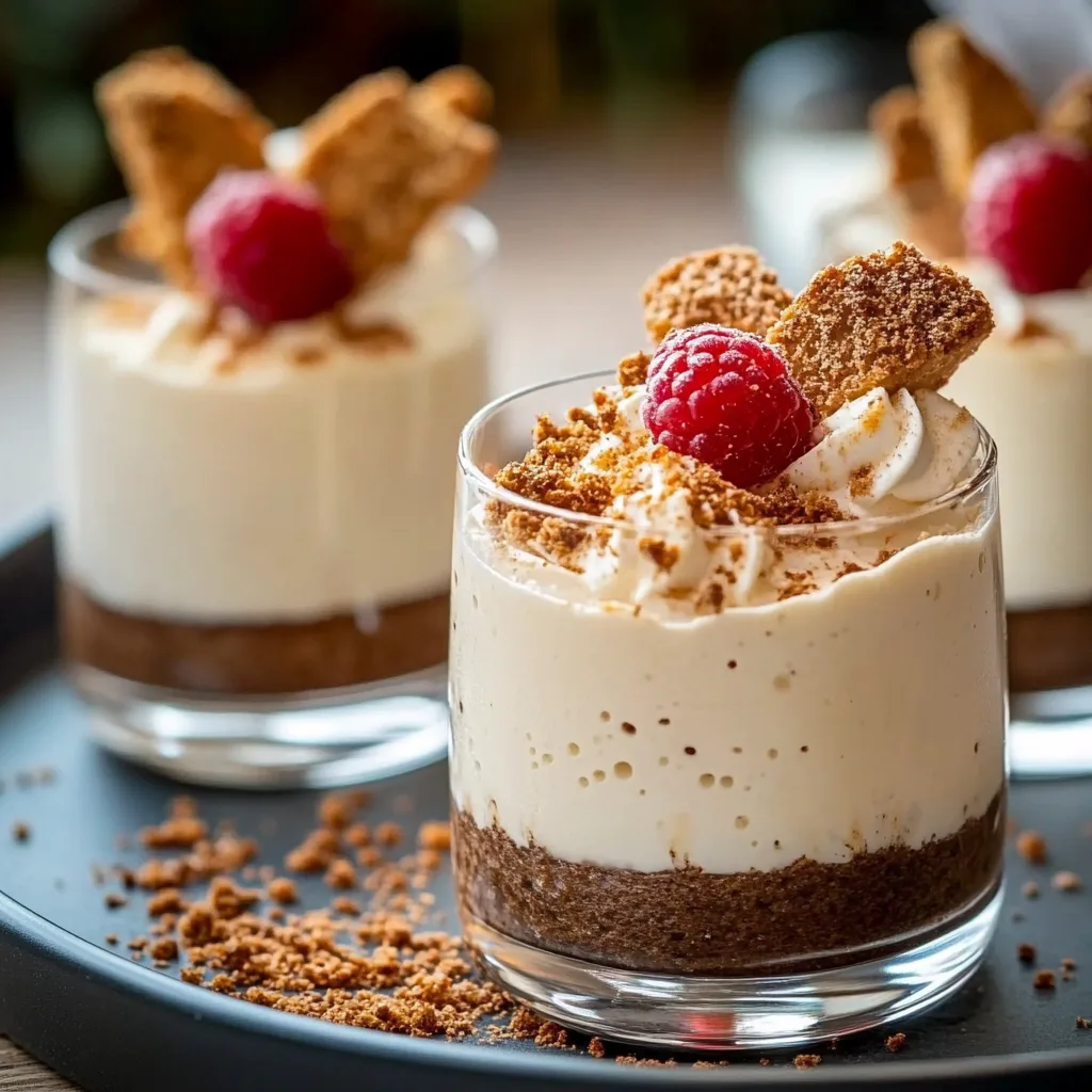 Cremige Spekulatius-Mousse | Weihnachtsdessert im Glas 🎄✨