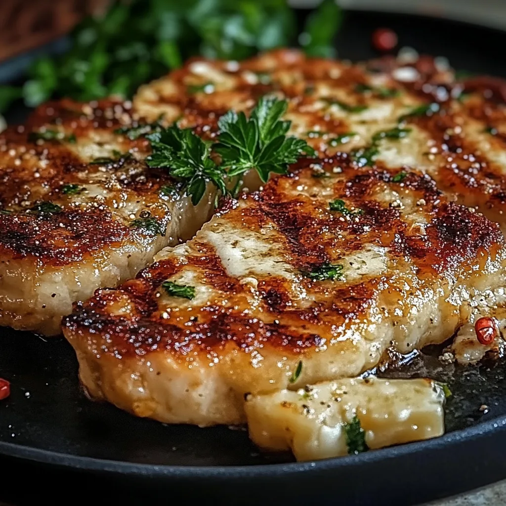 Einfache Käse Blumenkohl Steaks