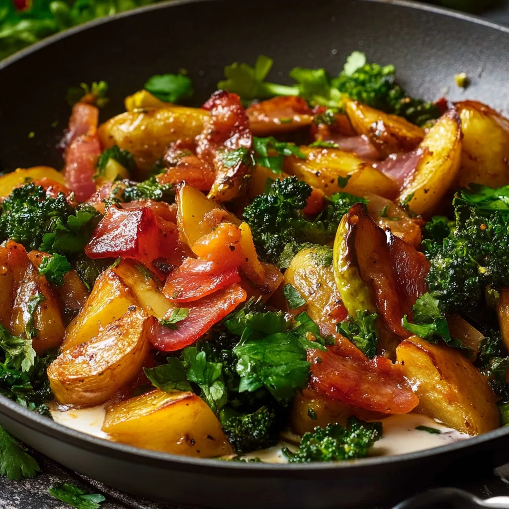 Würziges Soulfood: aromatische Grünkohlpfanne!
