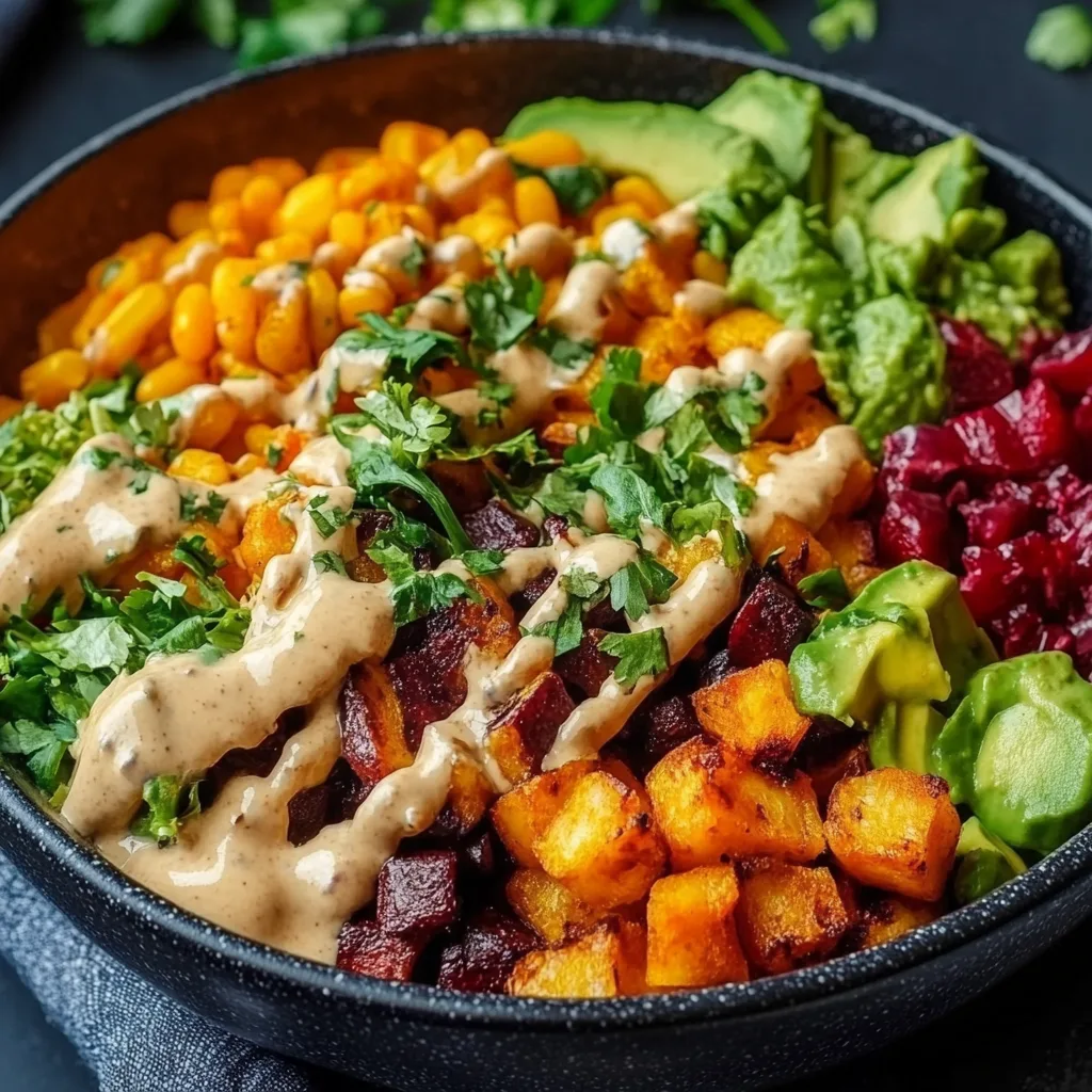 Süßkartoffel Burrito Bowl