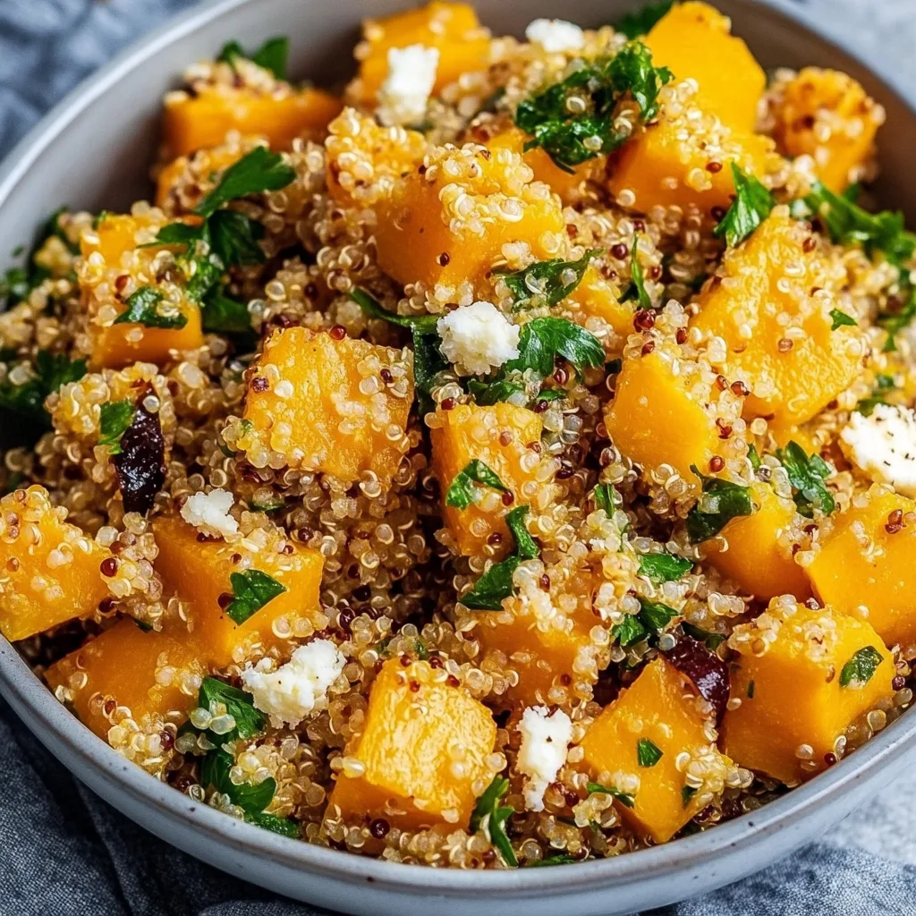 Kürbis-Quinoa-Salat