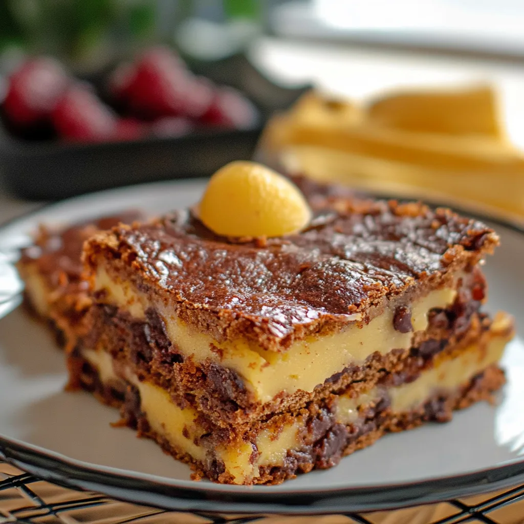 Gewürz Schnitten mit Kirschen