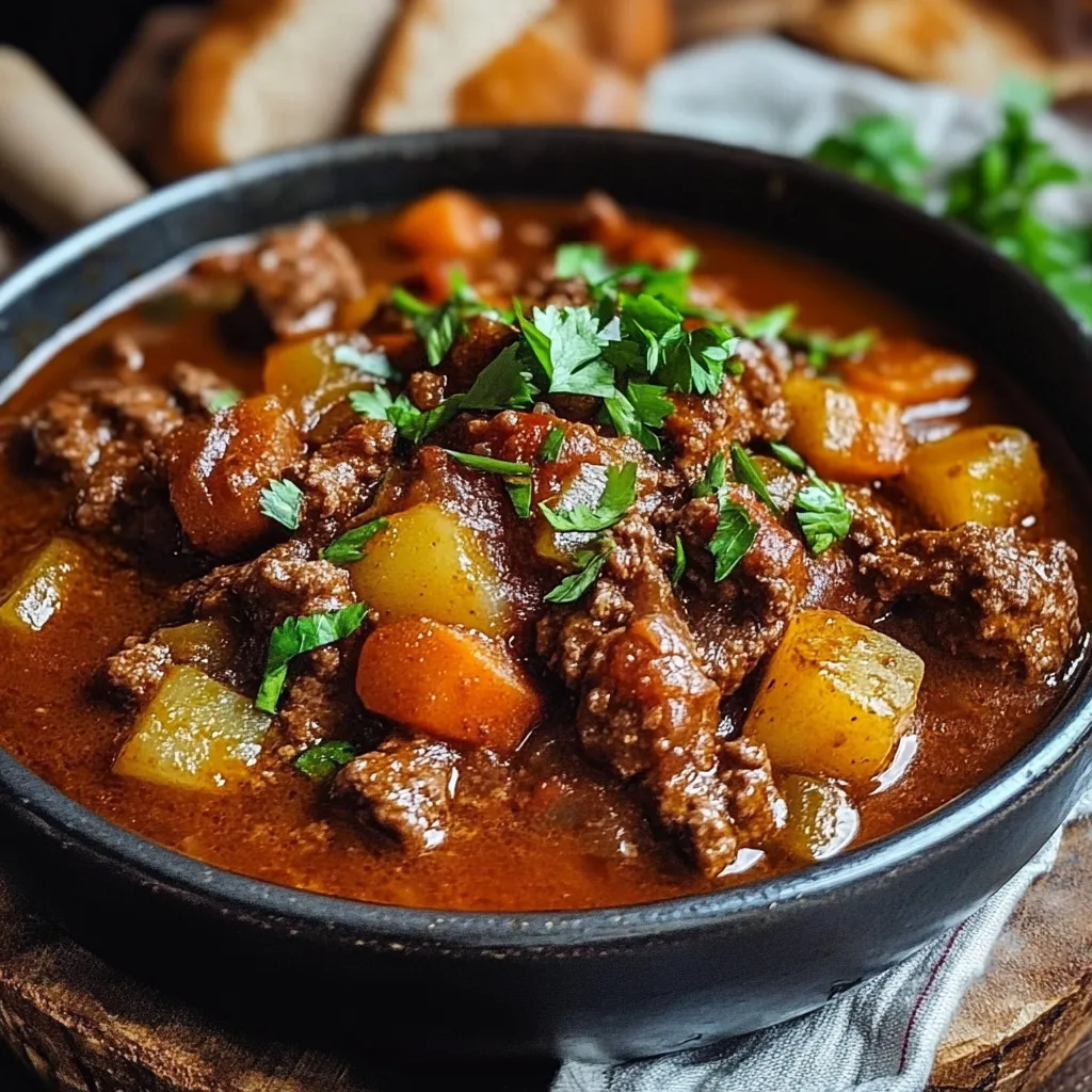 Authentisches Ungarisches Gulasch – Ein Geschmackvoller Komfort-Eintopf!