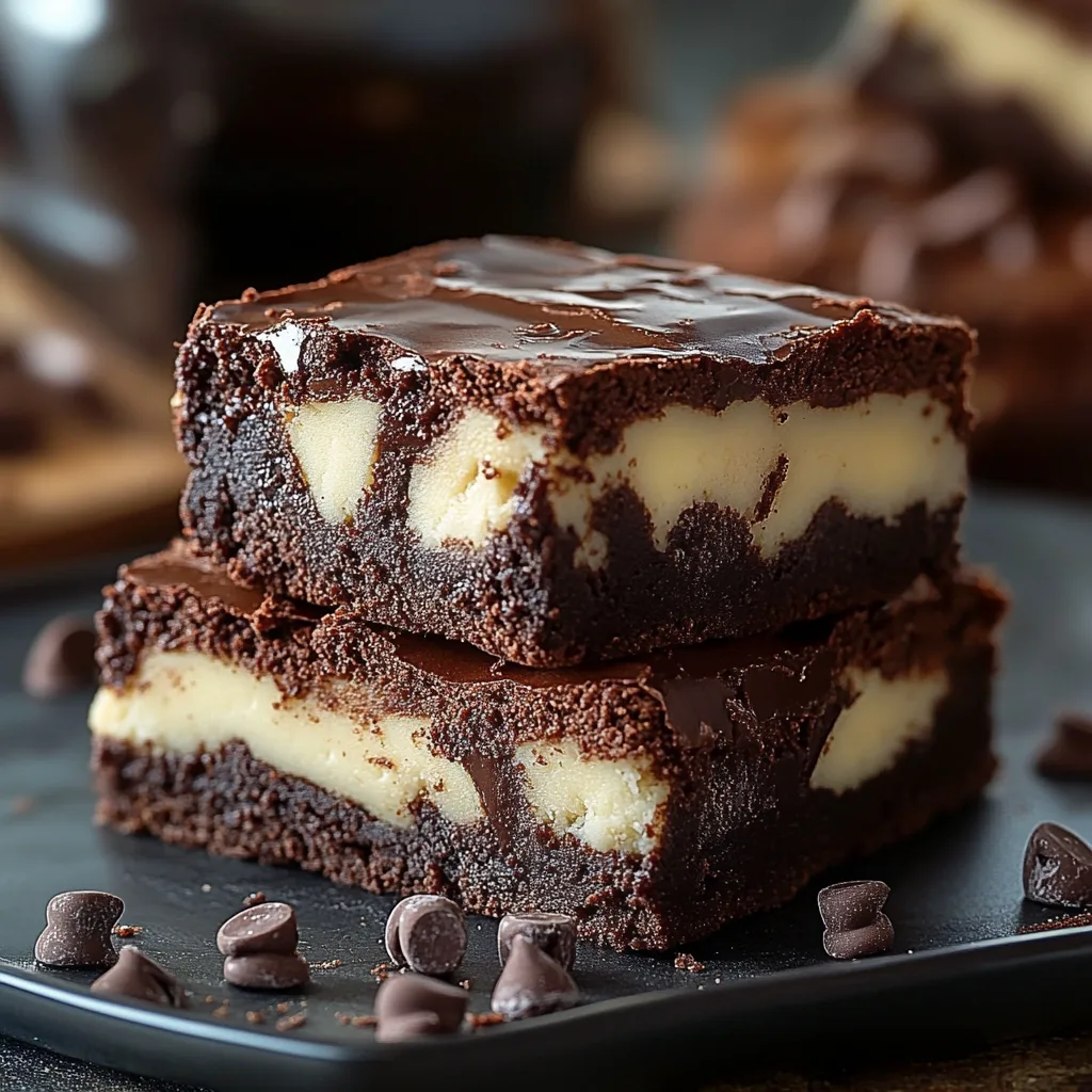 Frischkäse-Brownies