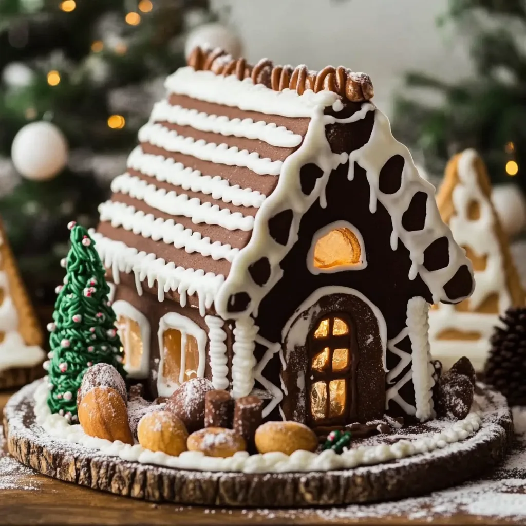 Veganes Lebkuchenhaus zum Selbermachen