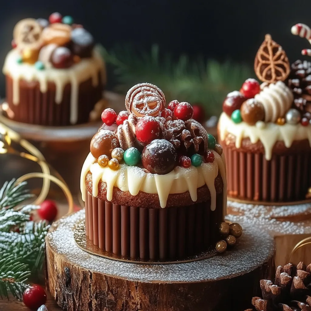 Tiny Treats: Christmas Mini Cakes 🍰🎄✨