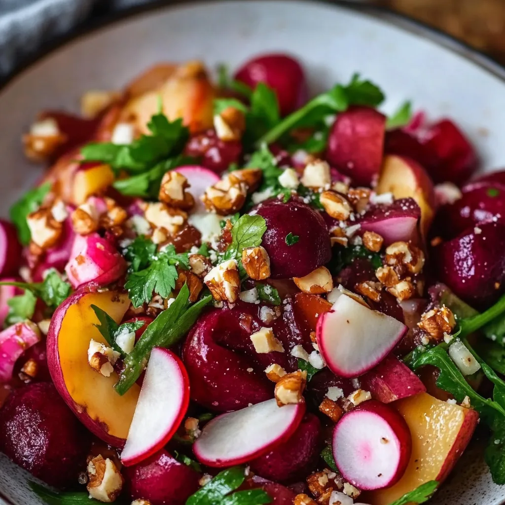 Rote Bete Linsen Salat