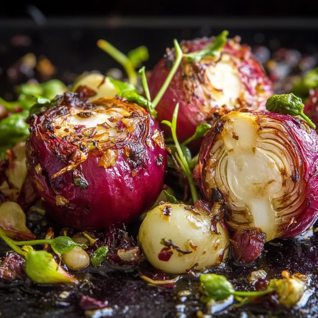Herbstlicher Rosenkohl aus dem Backofen