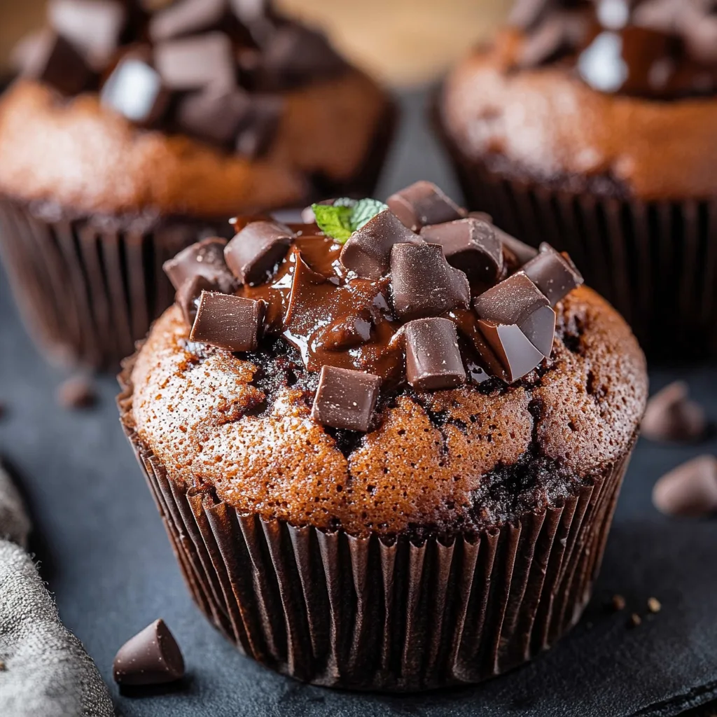 Schokoladige Muffins
