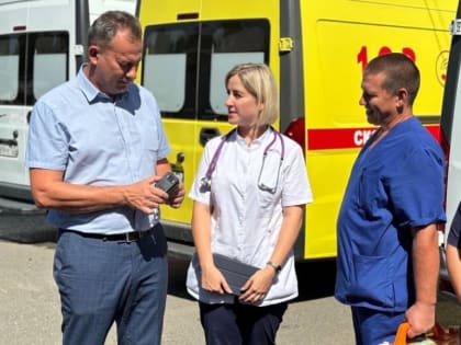 В Бийске скорая помощь теперь с видеорегистраторами