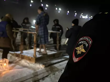 В Бийске во время крещенских мероприятий обошлось без правонарушений