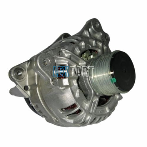 Alternator Bosch 12V 140A 6-GROOVE 2P L-DFM IR/IF E8 Audi A3 - A4 - S3 - TT / Volkswagen Golf V - VI - ALT1242CX