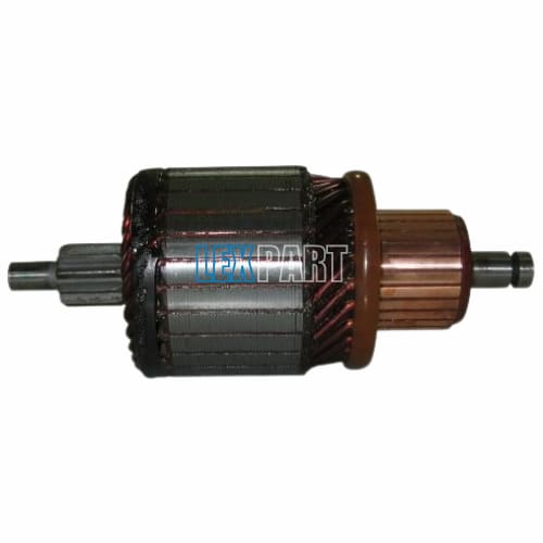 Armature Starter Bosch 12V 1.1KW / 1.4KW PMGR DW / R74L10 / R74L45 / R74L75 Audi / MBW / Dodge / Alfa Romeo / Jeep / Plymouth / Mazda / MERC / Renault / SAAB / Volvo / Volkswagen - ARM1045ICX