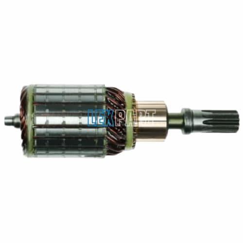 Armature Starter Hitachi 12V 1.2KW / 1.4KW OSGR Opel Corsa Diesel 1.7L - ARM3031ICX