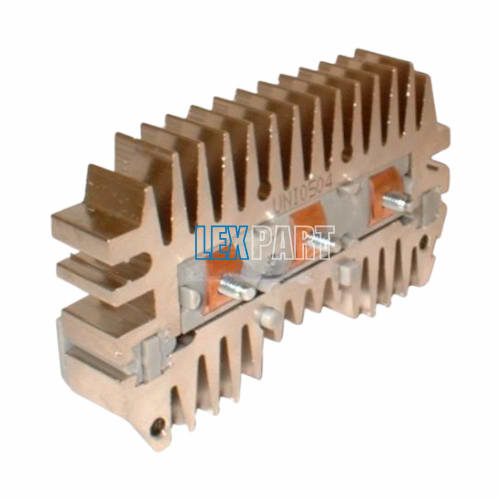 Rectifier Alternator Delco IR/EF 27SI / 29SI / 30SI Heavy Duty / Cadillac / Euclid / Ford / Chevrolet / Volvo - RCT2604CX