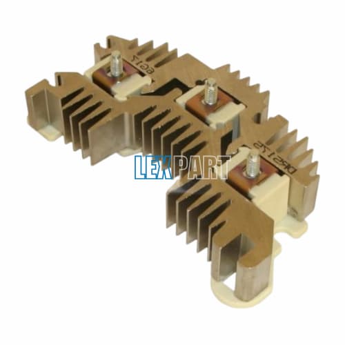 Rectifier Alternator Delco 12V / 24V IR/EF 17SI / 21SI / 22SI / 23SI / 33SI / 34SI Case / Clark / Caterpillar / Cimmins / John Deere / Komatsu - RCT2606CX