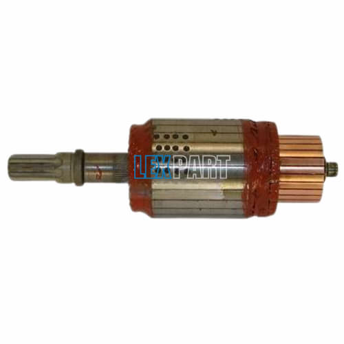 Armature Starter Hitachi 12V 2.3KW / OSGR Isuzu / Komatsu / Nissan / Yanmar - ARM3014ICX
