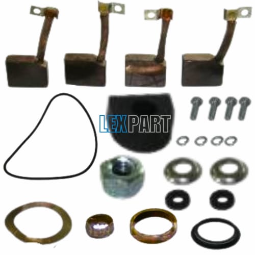 Starter Kit Bosch 24V Bush Set / Brush Set & Smalls - No Bearing KB Ade / Bell / Deutz / Iveco / KHD / Man / MERC / Scania / Volvo - KST1020CX