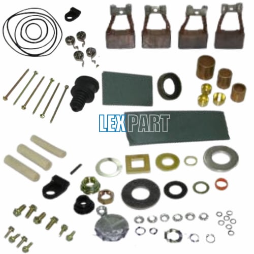 Starter Kit Delco 24V Bush Set / Brush Set / Washers & Smalls 42MT Case / Caterpillar / Cummins / Ford / General Motors / Ingersoll Rand / International / John Deere / Mack / Volvo - KST2621ACX