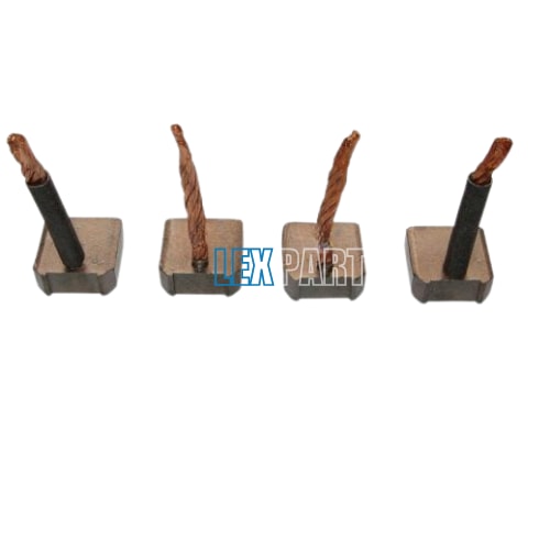 Starter Brush Set Mitsubishi 12V / 24V OSGR AMC / Case / Clark / Dodge / Ford / Furukawa / Hyundai / Isuzu / Kia / Mazda / Mitsubishi / Moffett / Nissan / Proton / Same / Suzuki / Toro / Yale - BRS5012CX
