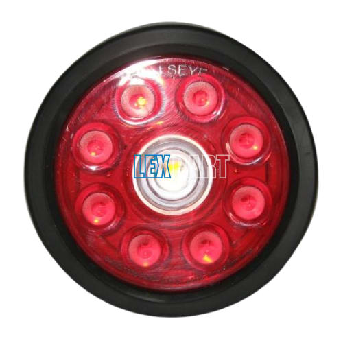 Light/Lamp 10V/12V/ 24V/30V Stop/Tail/ Indicator Led ‘Bullseye’ - Rubber Flange - LSTI168CX