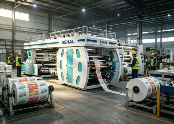 AI-6C Flexographic Printing Machine — 500 to 2000 mm