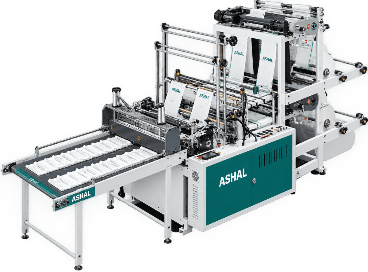 High-Speed T-Shirt & Bottom Seal Bag Converting: Servo Drive Timing, Optical Photocell Tracking, and Hydraulic Die-Cutting