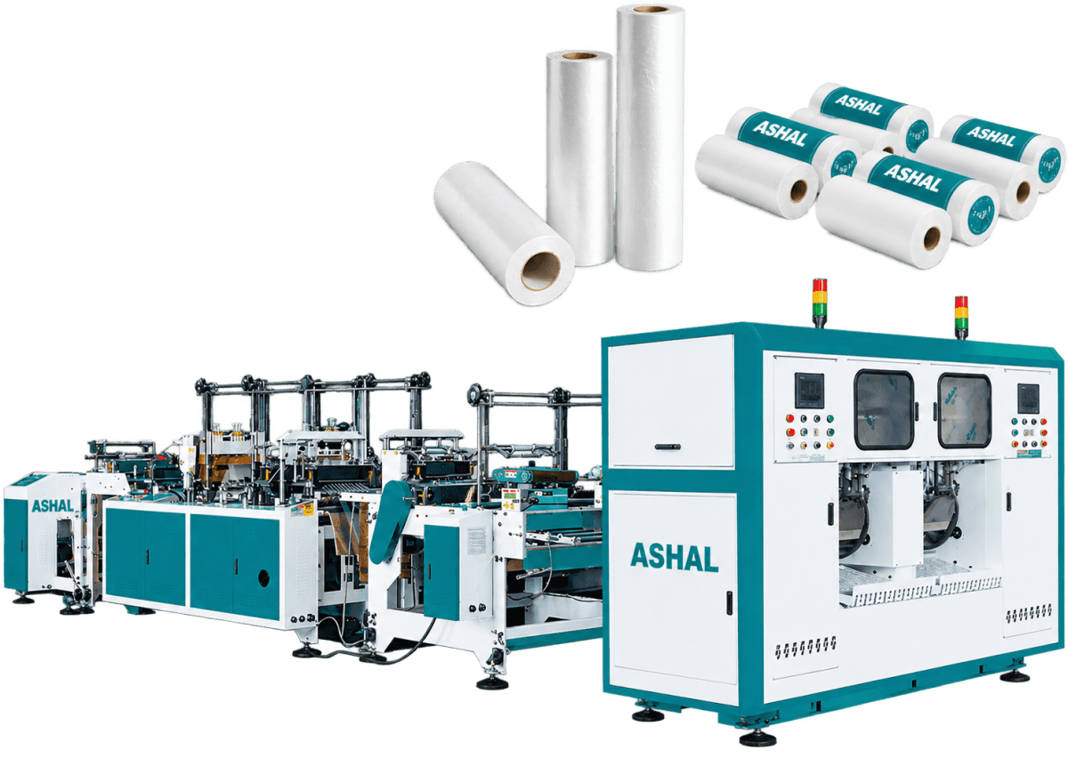 RGB Roll-Bag Machine: New Motorised Width Adjustment