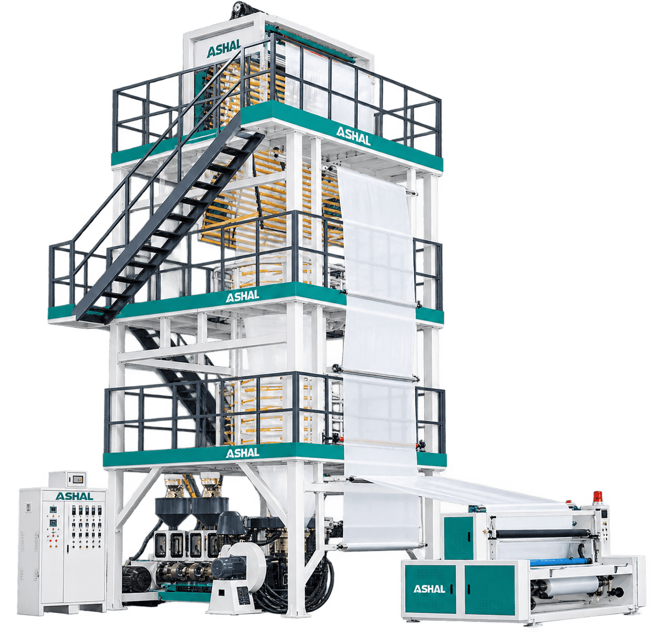 ABC Multi-layer Blown Film Line — 1500 / 1800 / 2300