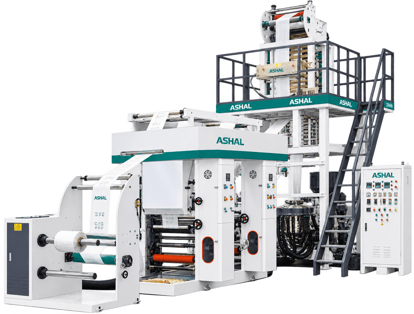 SB Film Blowing & Inline Printing Line — 600 / 800 / 1000