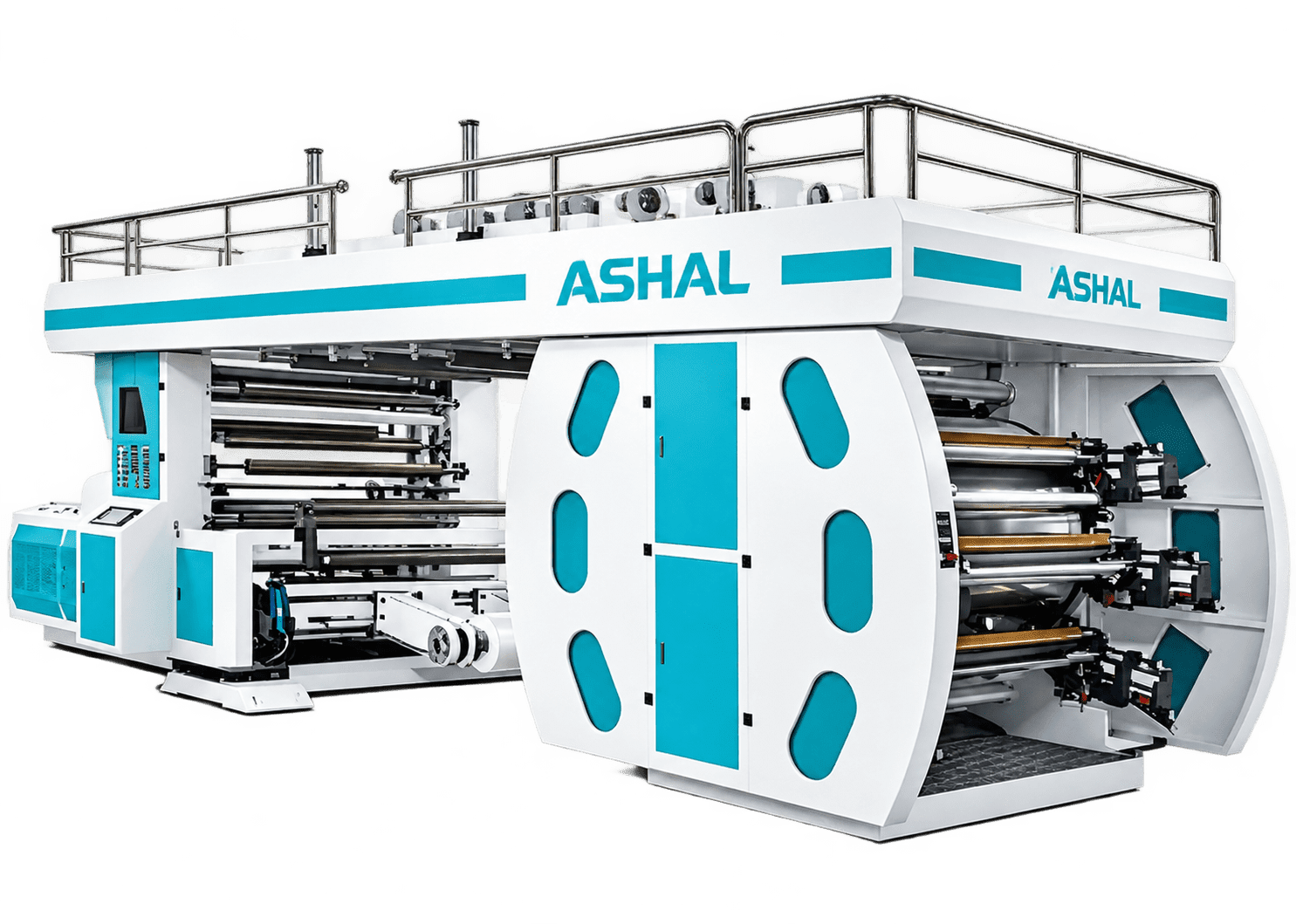 AI-4C 4-Color CI Flexographic Printing Machine — 500 to 2000 mm