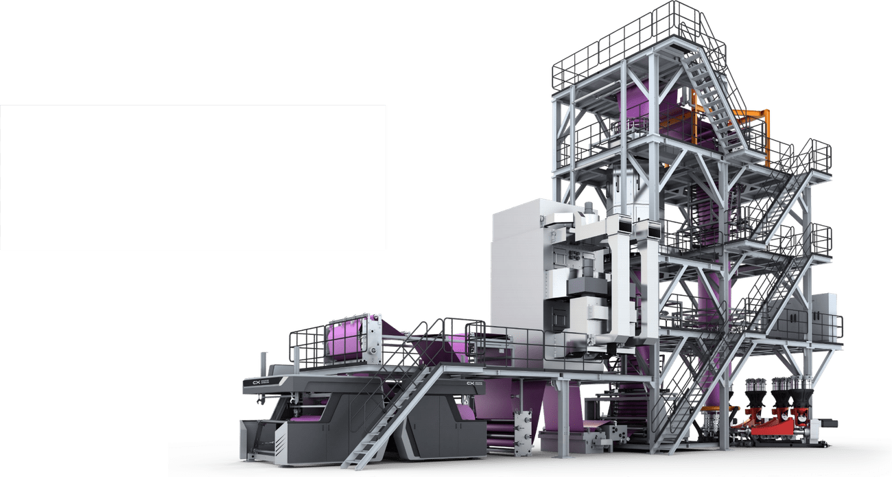 ABCDE-2200 Five-Layer Co-extrusion Line