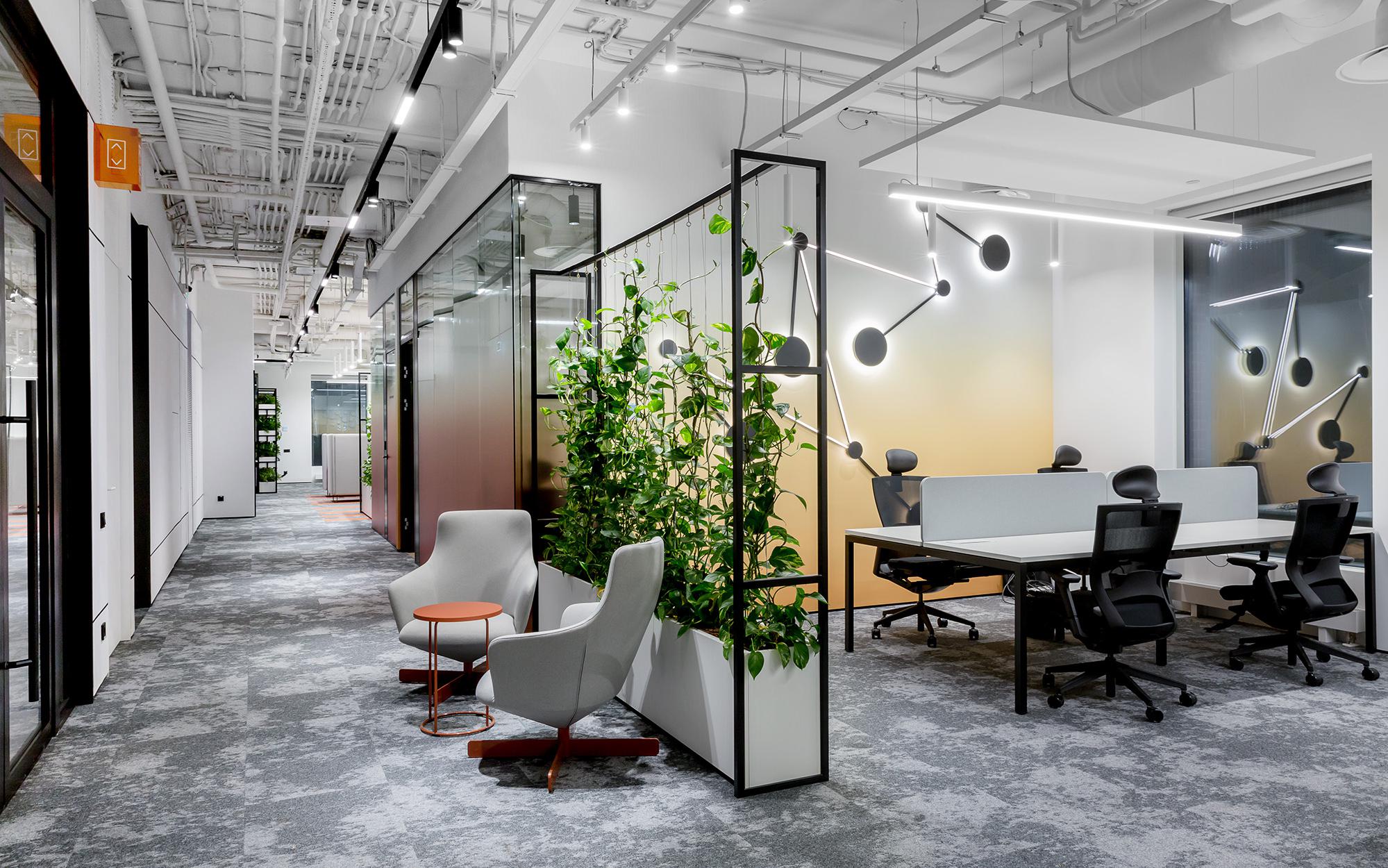 Clean Minimalist Office Space