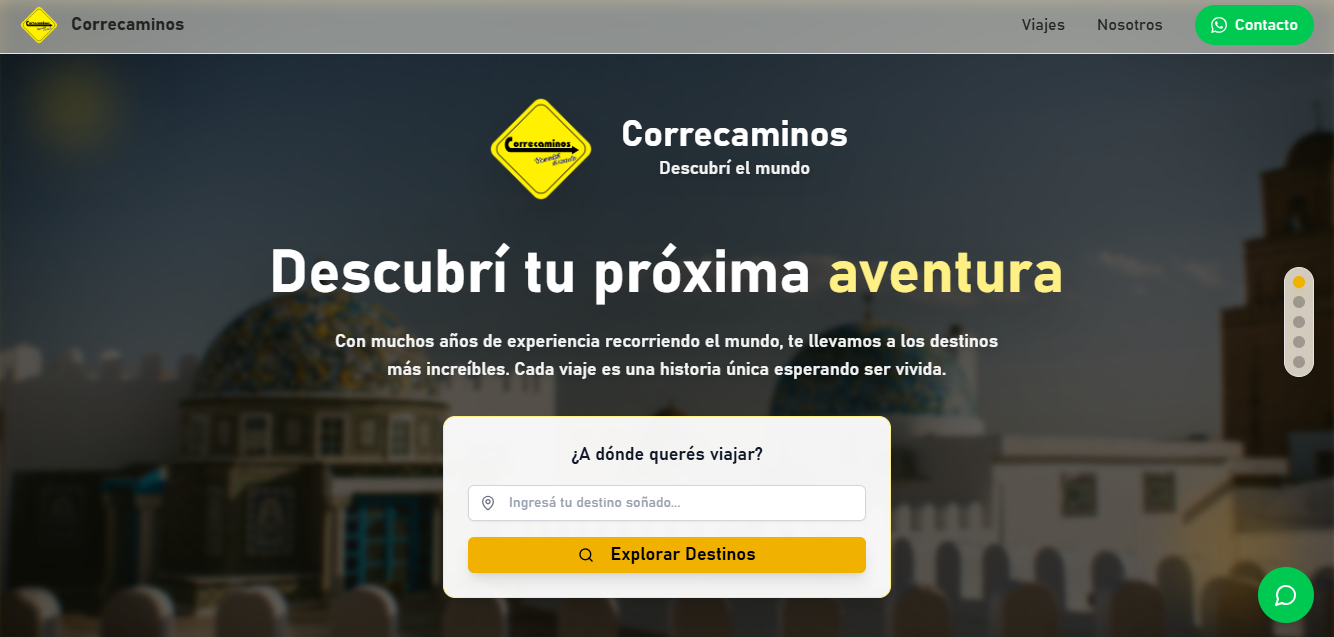 Project Correcaminos Turismo