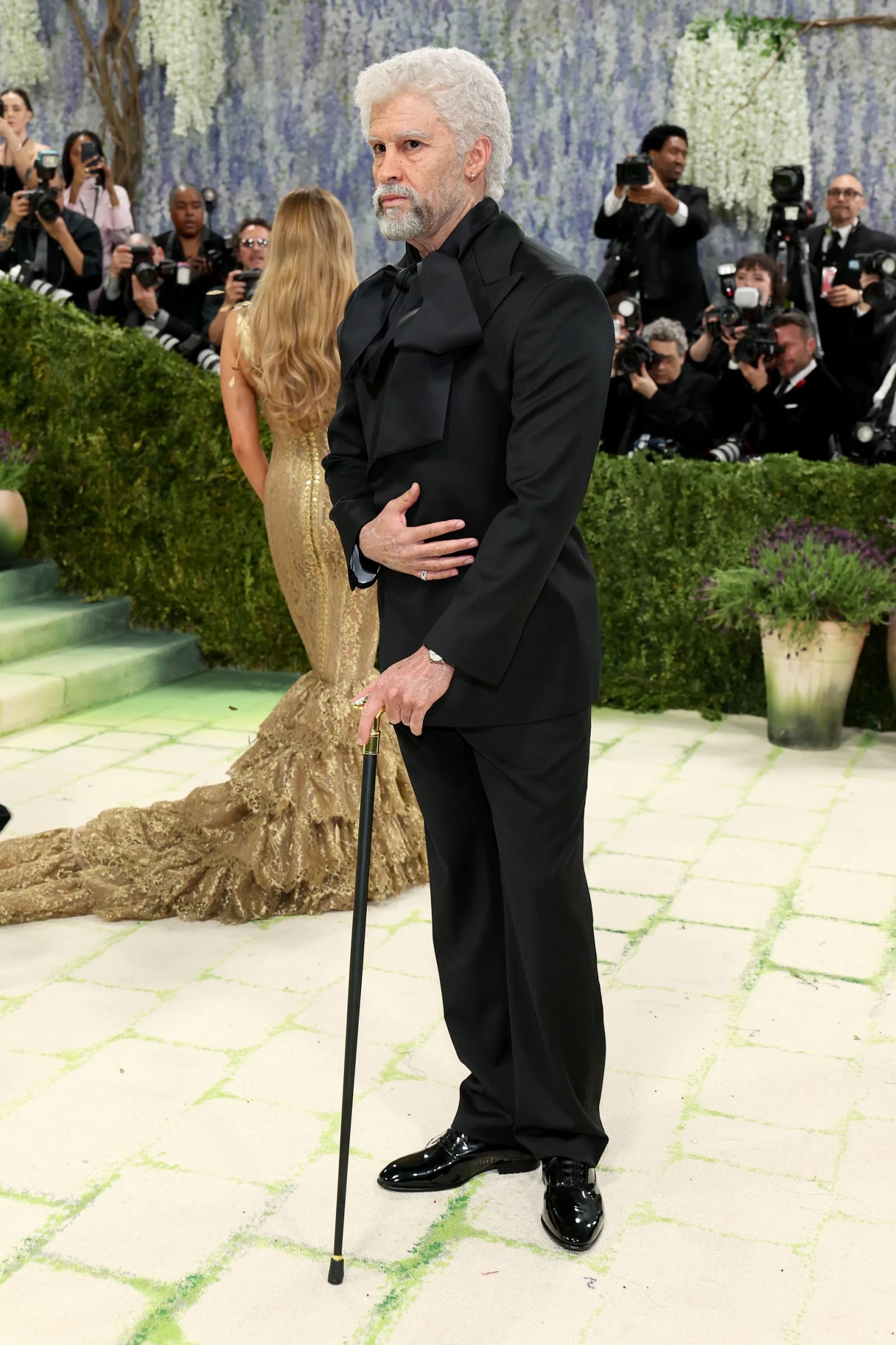 Bad Bunny Met Gala 2026 aging prosthetics