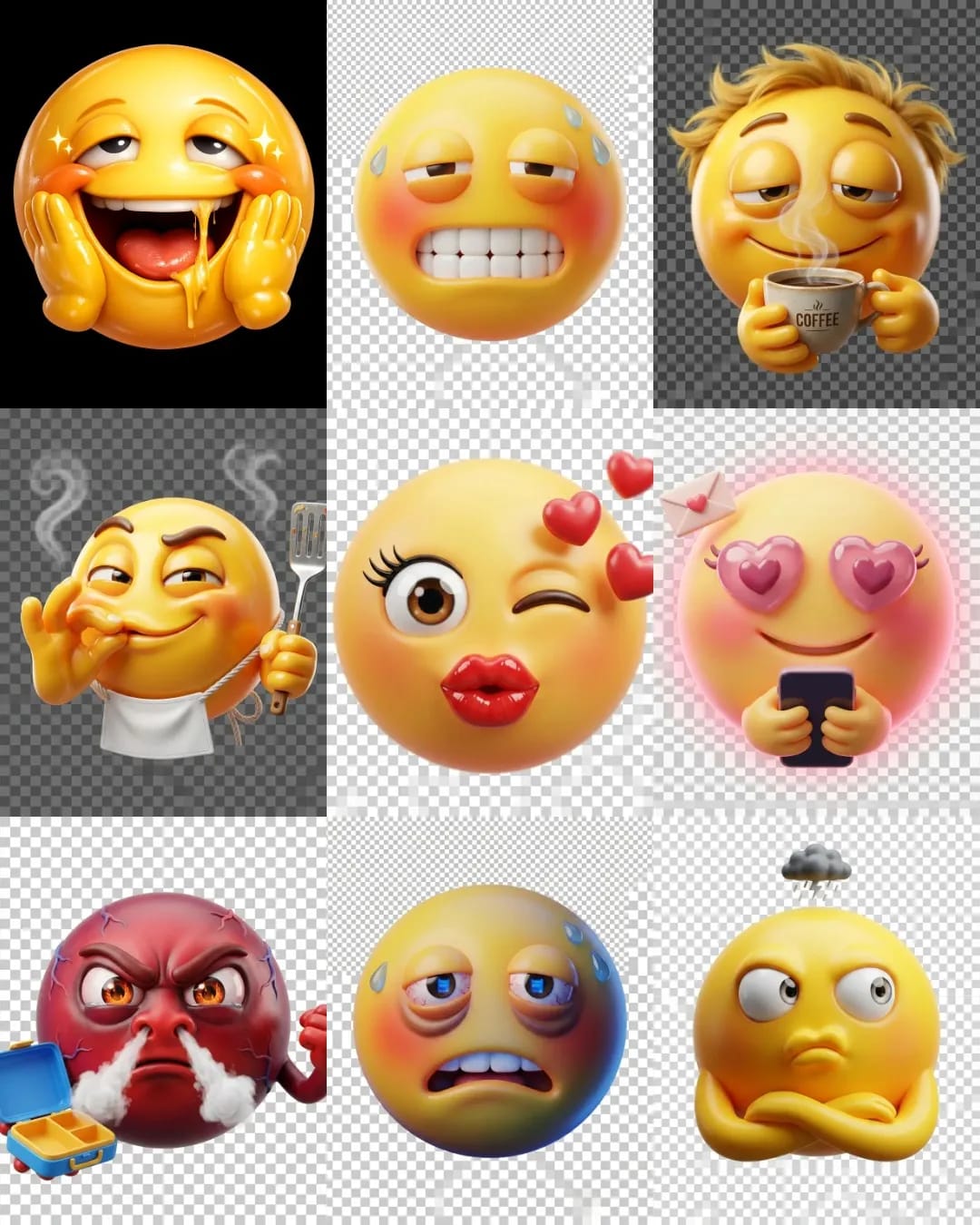 Ultra-Realistic 3D Emoji Generator Prompt