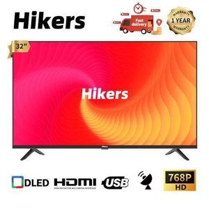 Hikers 32" Smart Frameless Android LED TV