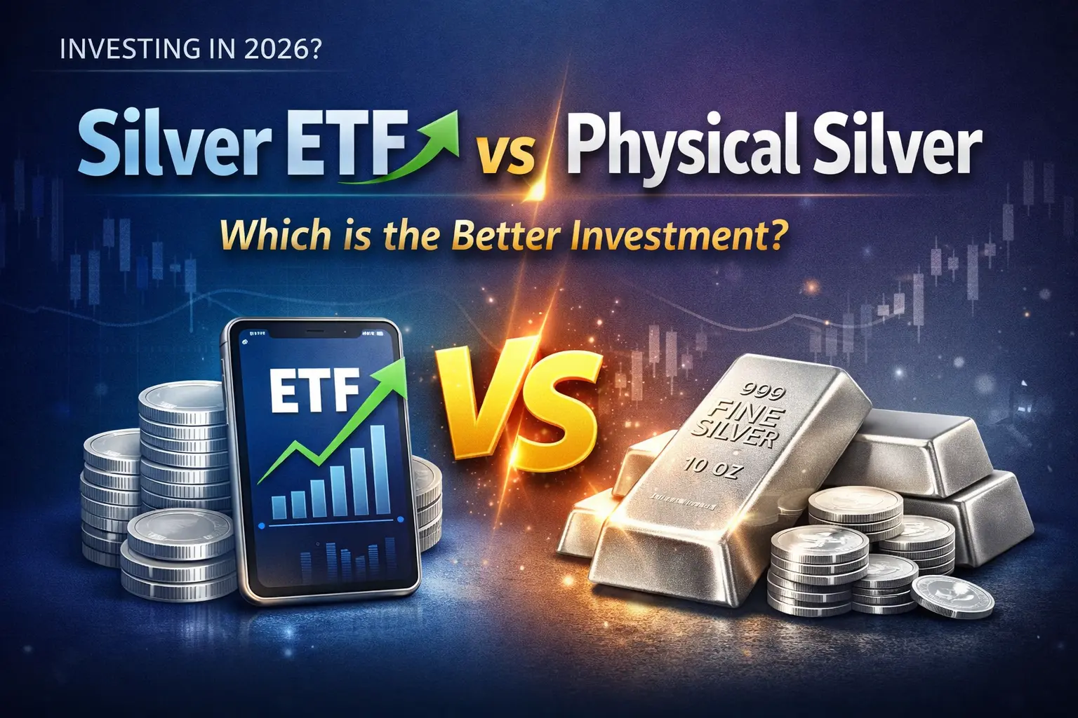 Silver ETF vs Physical Silver: Which is Better Investment in 2026? (Complete Guide)