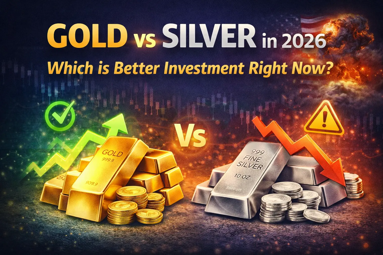 Gold vs Silver in 2026: Which is Better Investment Right Now?