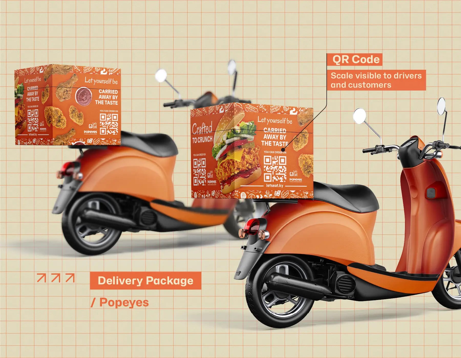 Caja de Delivery Let's Eat