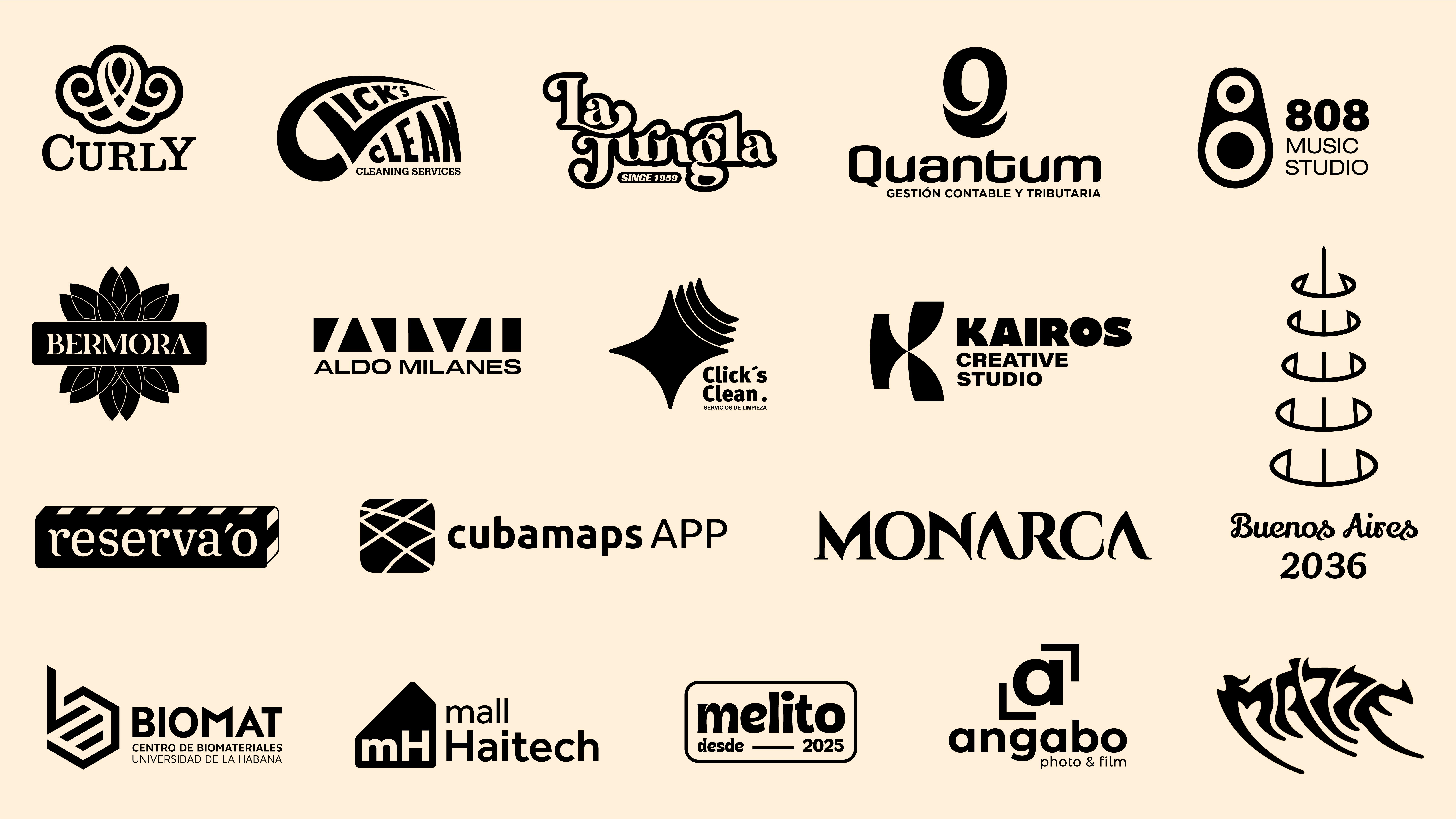Logofolio — selected logos and marks by Angrafista