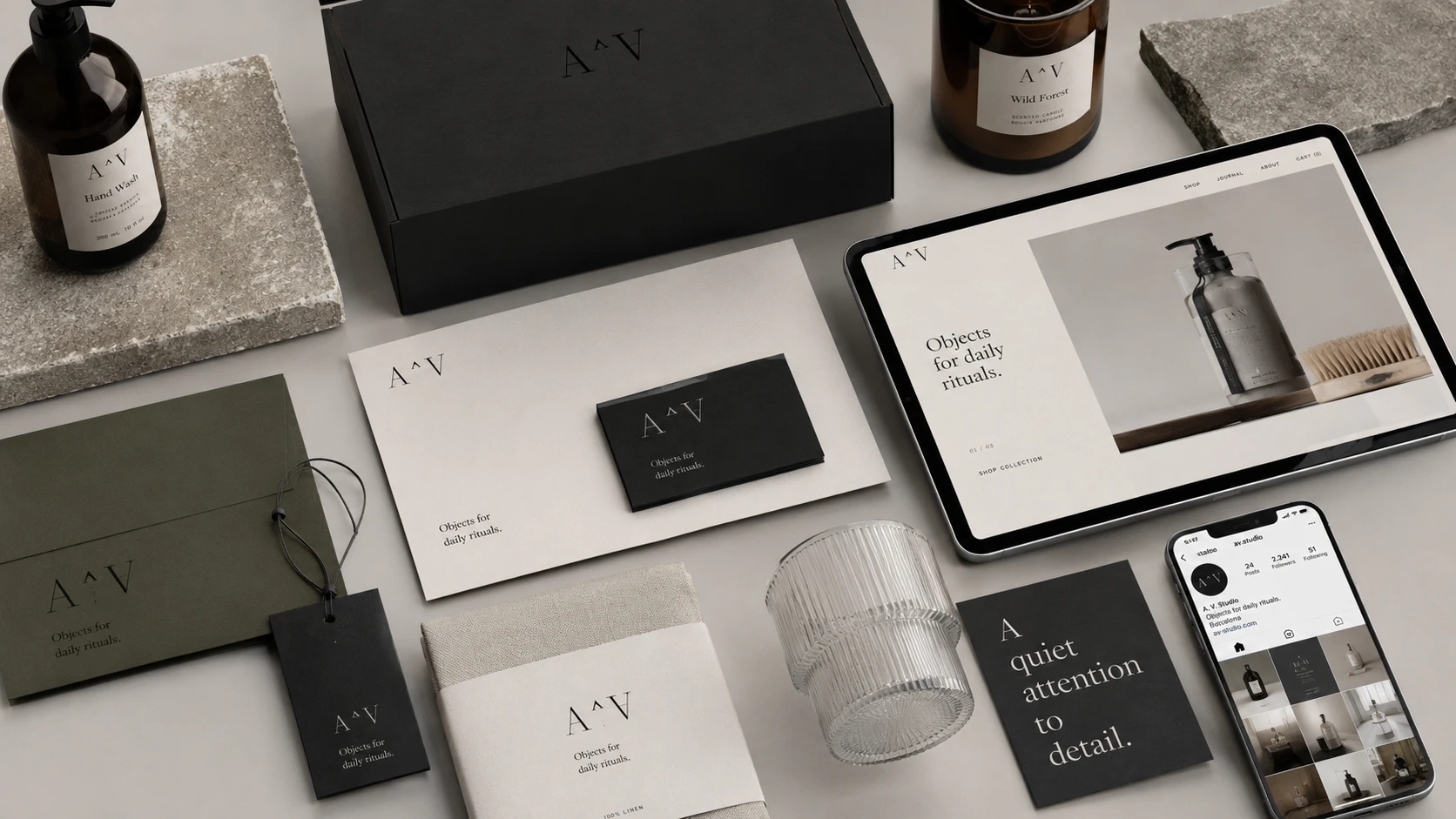 identidad de marca en contexto