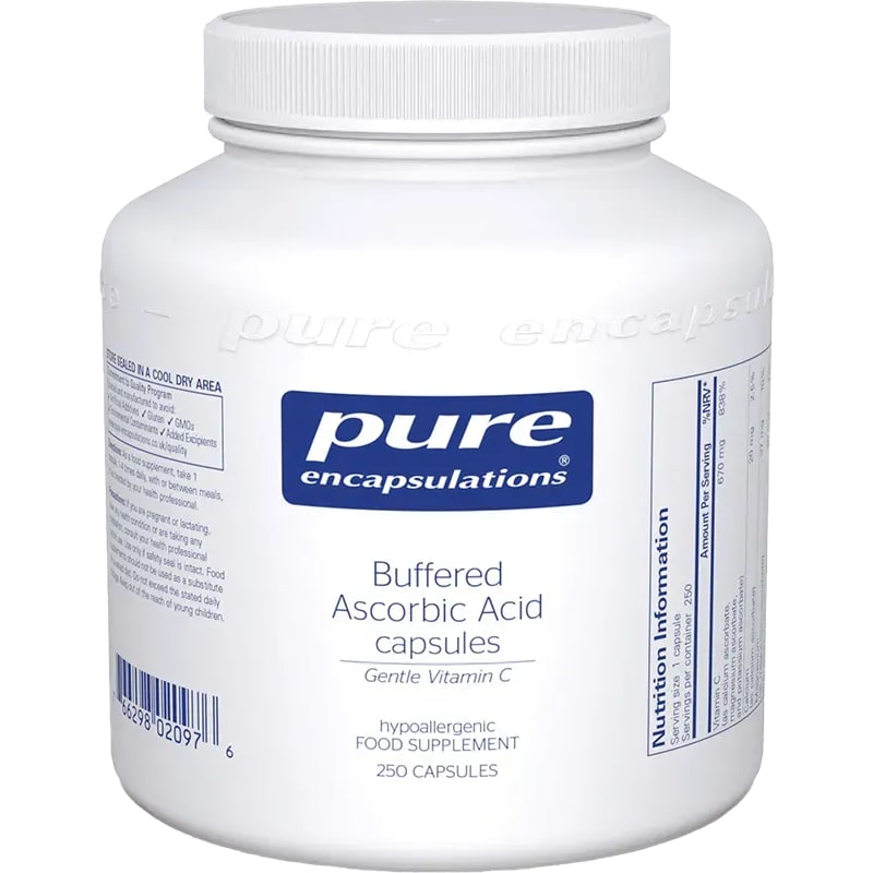 Buffered Ascorbic Acid - 250 capsules