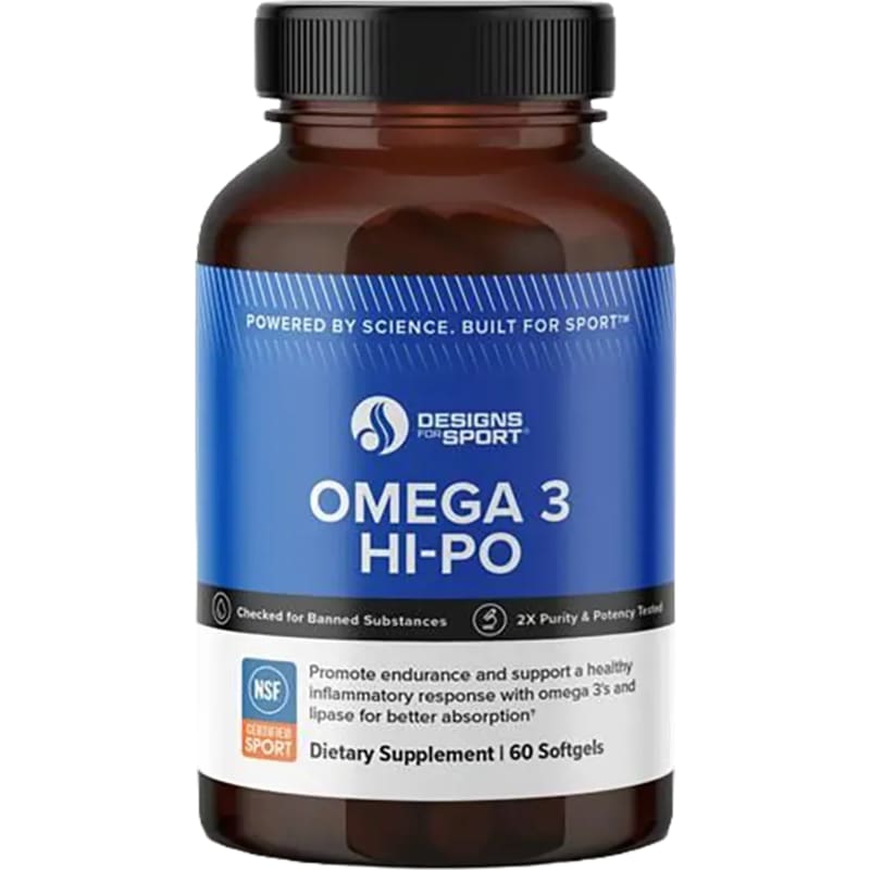 Designs for Sport Omega 3 Hi-Po - 60 softgels