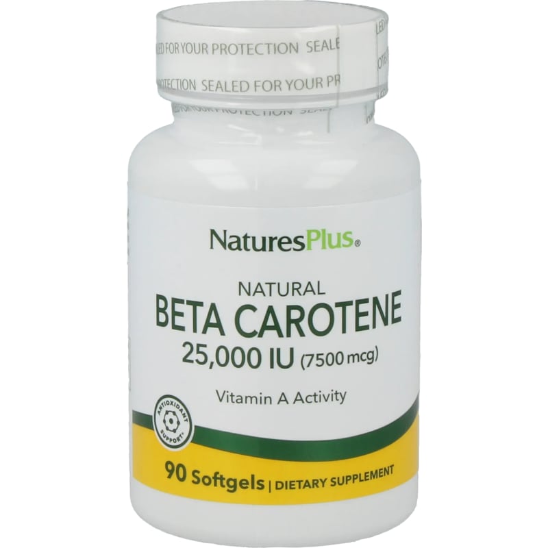 Natural Beta Carotene - 90 softgels